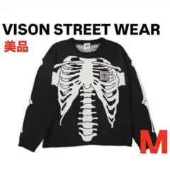 VISION STREET WEAR スケルトンニットセーター