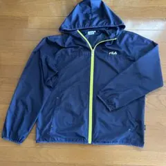 FILA ネイビー ナイロンジャケット