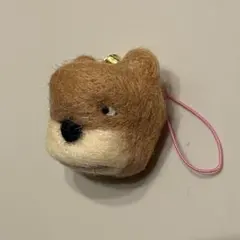 羊毛フェルト　ハンドメイド　くま