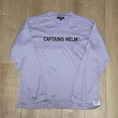 captains helm トレードマークロゴメッシュTシャツ Lのサムネイル