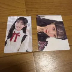 佐野愛花タレントカード 2枚セット
