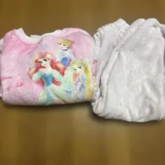 ディズニープリンセス パジャマセット 110cm