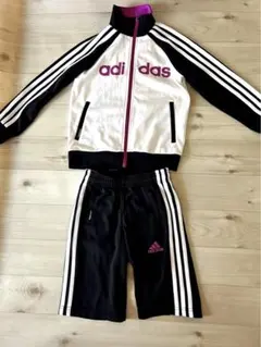 adidas  上長袖&下ハープパンツ