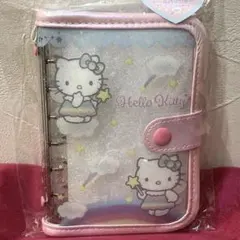ハローキティ　 フェアリー ラメ入り シールバインダー