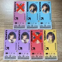 バラ売り可 FRUITS ZIPPERららぽーと ふるっぱーみくじ ステッカー