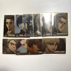 進撃の巨人 コレクターズカード10枚まとめ売り