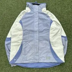 00s LLBean nylon jacket y2k 短丈 ドローコード M