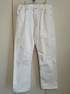 USA製 90s Levi's 501 ホワイトデニム W34L32