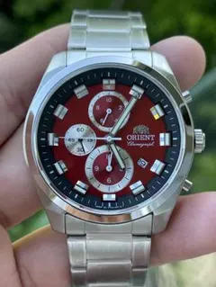 ORIENT 腕時計 スバルSTIコラボ 2011リミテッドエディション 稼働品