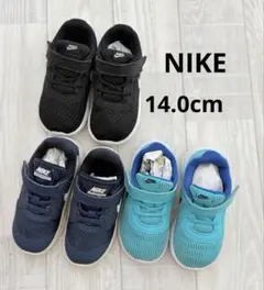 【NIKE】ナイキメッシュ　スニーカー　14cm 15cmのサムネイル