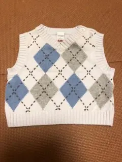 【お値下げ】ニットベスト 0-3M