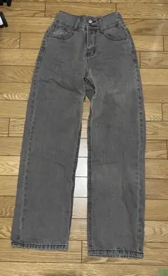 デニム 韓国 sona（ソニョナラ） グレー ジーンズ