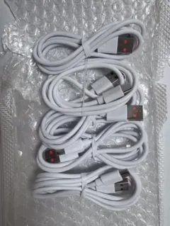 (ジャンク)USB-A to Cケーブル 5本セット