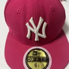 New Era 59FIFTY ピンクキャップ 6 1/2