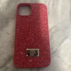 ピンク　スマホケース　キラキラ