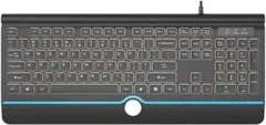 27M950 高齢者キーボード 104キーQWERTYレイアウトロービジョンキーのサムネイル