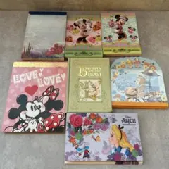 Disney ディズニー メモ帳 7点
