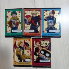 僕のヒーローアカデミア ナムコ　特典　5枚セット