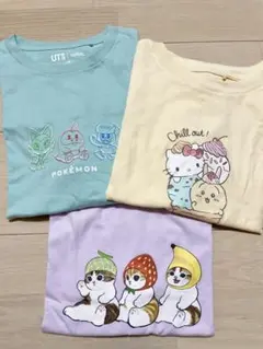 UNIQLO 140cm Tシャツ3枚セット