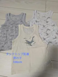 タンクトップ肌着　100cm 3着セット