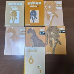 四谷大塚予習シリーズ理科 6年 演習問題集 7冊セット
