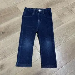 ダークブルー ストレートレッグパンツ 80㎝