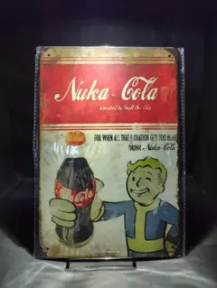 ブリキ看板　Fallout Nuka-Cola インテリア