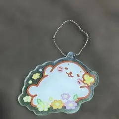 ふんわり　しろたん　両面アクリルキーホルダーのサムネイル
