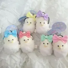 つぶらな瞳のなまがき おくるみおめかし マスコット 6個セット　生牡蠣　メンカラ
