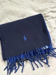 Polo Ralph Lauren ネイビー ブルー マフラー