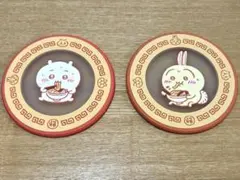 【2種セット】 ちいかわ 一番くじ コースター　うさぎ　ちいかわ