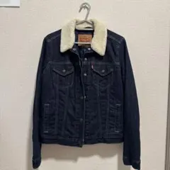 Levi's ボア襟付きデニムジャケット Sサイズ