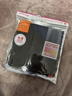 ユニクロ　極暖　ヒートテック　コットンタートルネックT レディースM ブラック