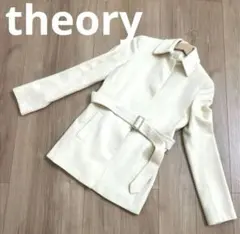 theory セオリー　ホワイト系コート