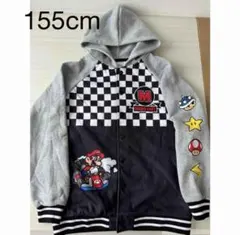 スーパーマリオ　パーカー　ジャケット　裏起毛　上着　150cm160cm