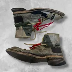 JOHN GALLIANO レースアップ コンバットブーツ JOHN GALLIANO レースアップ コンバットブーツ John Galliano Leather