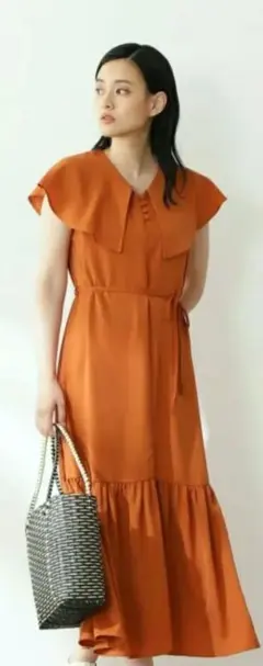 未使用 NATURALBEAUTYBASIC　ワンピース　ドレス　結婚式　二次会