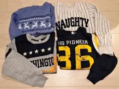 タグ付き新品 裏起毛トレーナーセット 4点