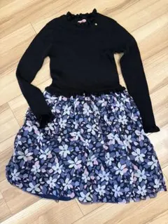 kate spade フラワープリントワンピース 160