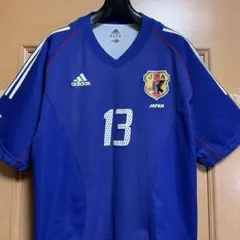 美品】2006年 日本代表 ユニフォーム 刃文 13番 柳沢敦 XOサイズ