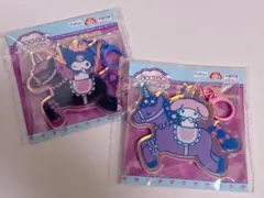 サンリオキャラクターズ しゅがふわ かるーせる オーロラアクリルチャーム ２点