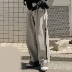 キャスパージョン　ワイド　パンツ　バックサイドデニムのサムネイル