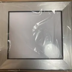 シルバー写真額縁 2個セット　吊り紐,スタンド付き