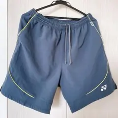 YONEX バドミントンパンツ Lサイズ 青 - メルカリ