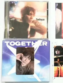 txt アルバム TOGETHER SoloTrack ソロ テヒョン　トレカ