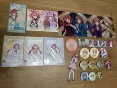 五等分の花嫁 キャラクターグッズ セット　フレームスタンド　缶バッチ