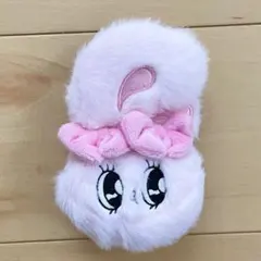 新品未使用 エスターバニー フェイスミニポーチ カラビナ ファスナー