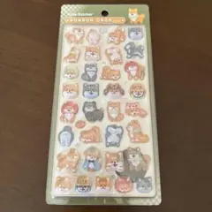 【国内正規品】ボンボンドロップシール　和柄　柴犬　　クーリア