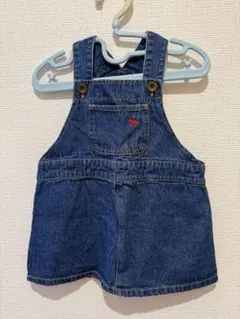 デニムオーバーオールワンピース POLO