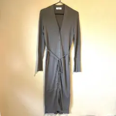 【Mila Owen】　ミラオーウェンロングカーディガン　ニットカーディガン